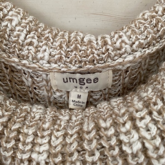 Vici Heather Oatmeal Cowl Neck Sweater - Picture 5 of 6